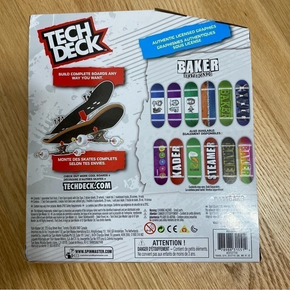 Tech Deck Sk8shop Bonus Pack Finger Skate Boards NEW Kids Toy